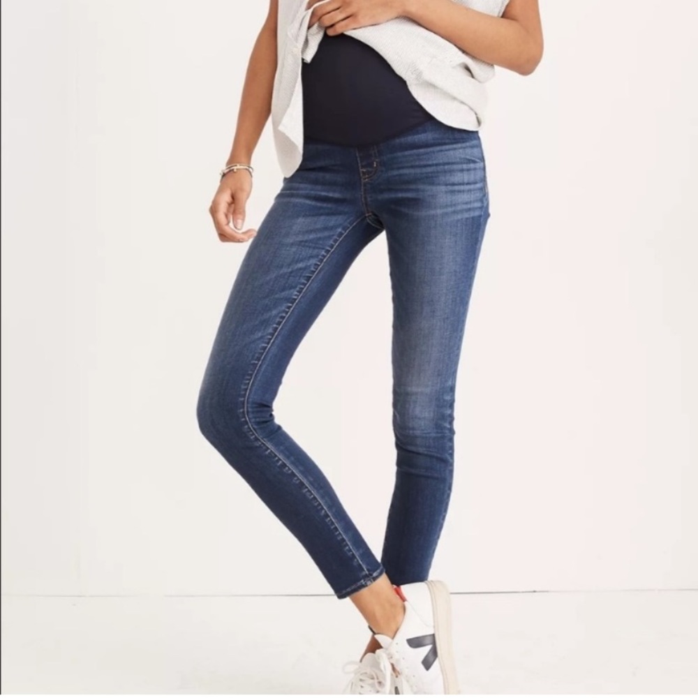 Madewell Maternity Over-the-Belly Skinny Jeans